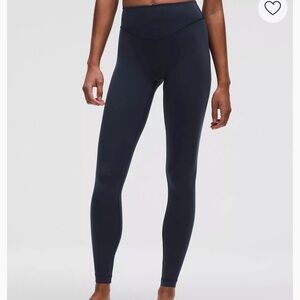 Women's Lululemon Navy High-Waisted Leggings